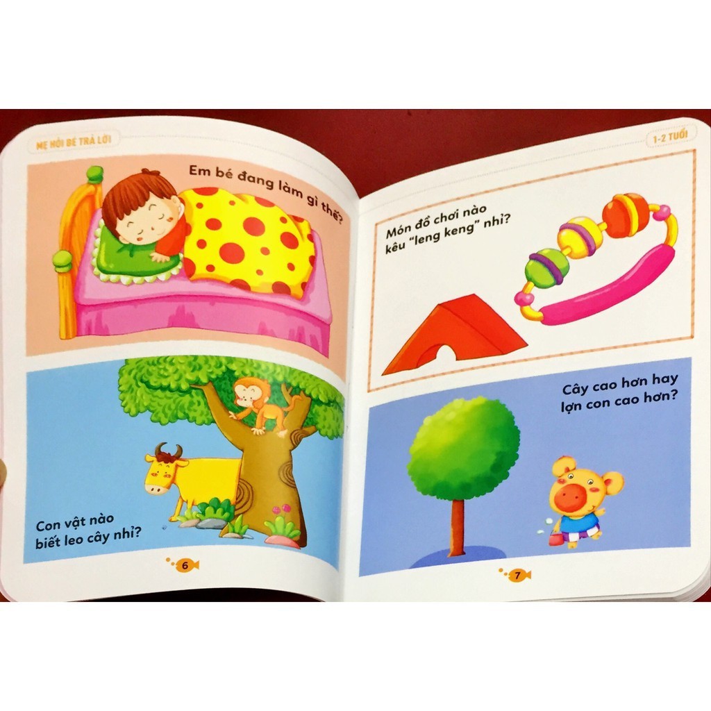 Ảnh Sách - Bộ 5 Cuốn - Mẹ Hỏi Bé Trả Lời: Hỏi Đáp Rèn Trí Thông Minh - Chọn Lẻ 3