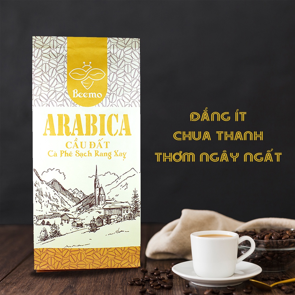 Mô tả Cà phê nguyên chất Arabica Cầu Đất Beemo - 1
