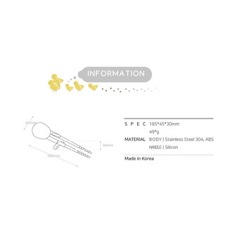 Muỗng-Đũa tập ăn cho bé cao cấp STENLOCK (Chính hãng Hàn Quốc)