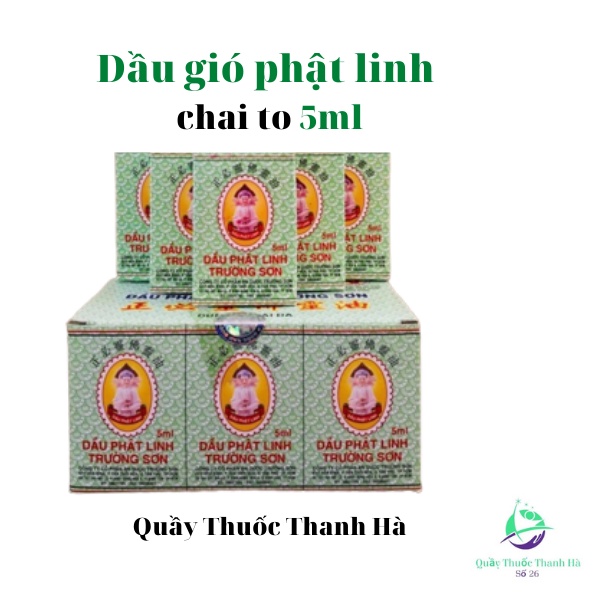 Dầu gió phật linh chai to 5ml | Shopee Việt Nam