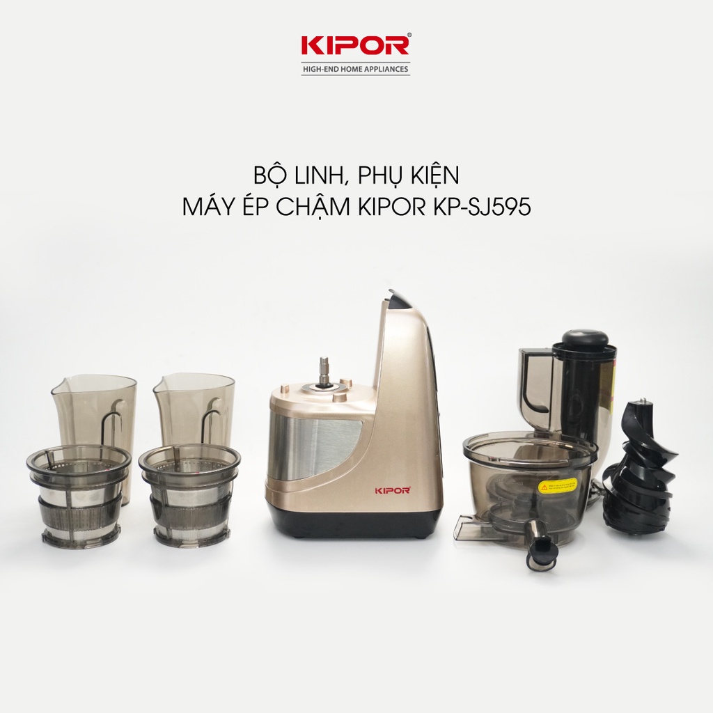 Hướng dẫn lắp đặt Máy ép chậm KIPOR KP-SJ595