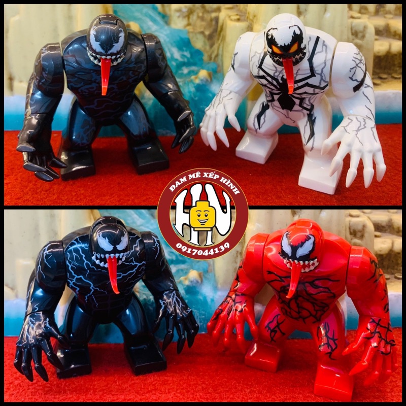 Đồ Chơi Xếp Hình - Lắp Ráp Venom - Riot - Anti Venom - Carnage - X0327 ...