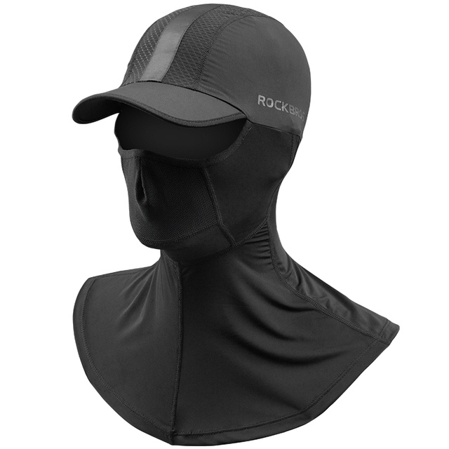 Mặt nạ toàn mặt ROCKBROS bằng vải lụa băng, Mũ đi xe đạp thoáng khí và mát mẻ cho nam và nữ