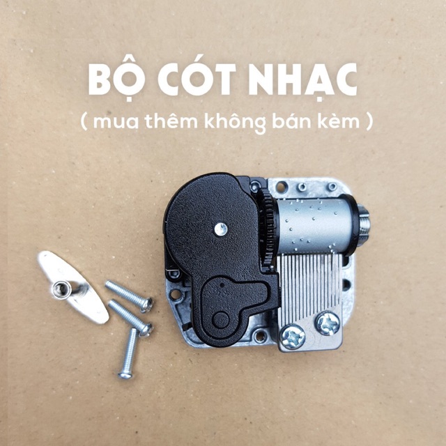 Cót nhạc bộ dụng cụ lắp ráp mô hình
