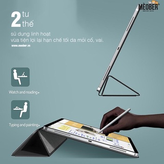 Bao da i pad nam châm tháo rời cho Pro 11, Air 4/5/6/7, 12.9 inch, mini 6/7, Pro M4 - Case i pad 3 mảnh hít nam châm