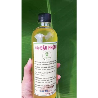 Dầu Đậu Phộng LengKengFarm Bình Định (Dầu Lạc) - Đậu Phộng Sẻ Ta Thơm Giàu Dinh Dưỡng - Dầu Thực Vậtt