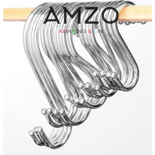 AMZO_MÓC TREO INOX ĐA NĂNG HÌNH CHỮ S ĐA NĂNG SIÊU CHẮC CHẮN BẰNG INOX KHÔNG GỈ