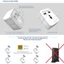 Ổ cắm thông minh wifi Rạng Đông 16A OC01WF điều khiển từ xa qua app , hẹn giờ thông minh , Bảo hành 2 năm