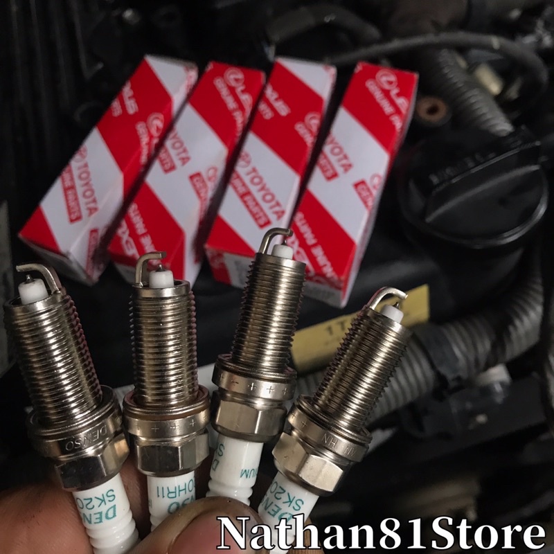 Bộ 4 cái Bugi Iridium Toyota: Innova, Fortuner (SK20HR11)-(Mã sản phẩm ...