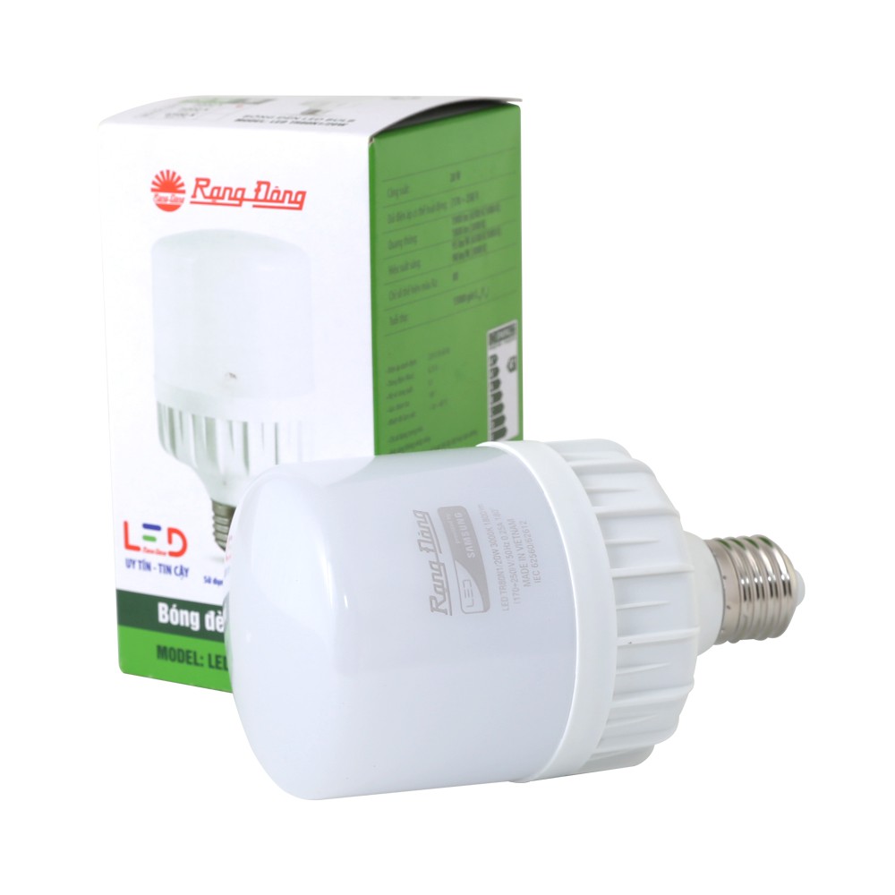 Ảnh Bóng đèn LED BULB Trụ 20W Rạng Đông 3