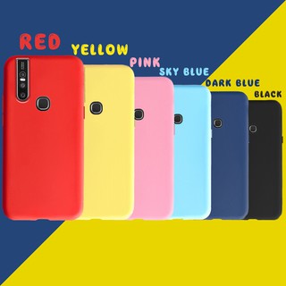 Ốp điện thoại dẻo nhám chống va đập màu ngọt ngào cho vivo v15 vivo v15 1819 v1832a v 15 vivos1