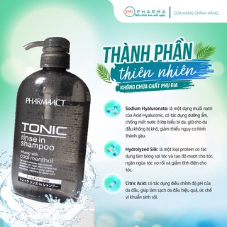 Dầu Gội Xả 2in1 PharmaAct Tonic & PharmaAct Super Extra Cool Body Soap
