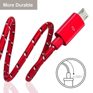 Dây Cáp Sạc Nhanh / Truyền Dữ Liệu Micro USB Dài 1 / 2 / 3m Chuyên Dụng Cho Điện Thoại Android