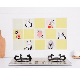 Giấy Dán Tường Chịu Nhiệt Cao Chống Dầu Chống Nước Cho Nhà Bếp - Decal Dán Bếp Họa Tiết 3D (45x75cm) 2459