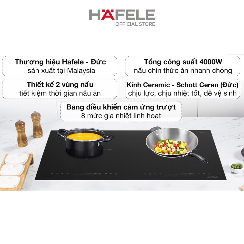 Mô tả Bếp từ 2 vùng nấu Hafele HC-I2732A 536.61.726 - 6