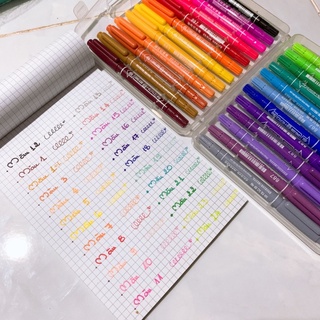 Bút lông màu trang trí hai đầu - có 24 màu chọn lựa 🌸🐻