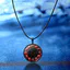 YT4 Mới Naruto Sharingan Mắt Vòng Cổ Vintage Naruto Trang Sức Phong Cách Quốc Gia Dây Chuyền Kính Mặt Dây Chuyền Anime Penda