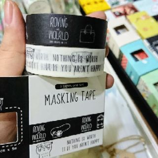 Băng dính trang trí washi tape đồng giá - 1 set gồm 2 cuộn 🐻🌸