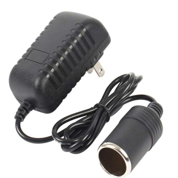 Bộ Chuyển Đổi Ổ Cắm Thuốc Lá Xe Hơi Di Động 220V Đến 12V