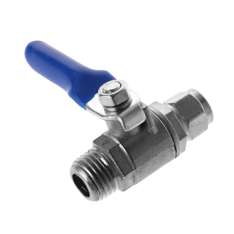 Lily / Máy lọc nước Thẩm thấu ngược Tee Bộ van đầu vào 1 / 2 "BSP Đến 1 / 4" Ống