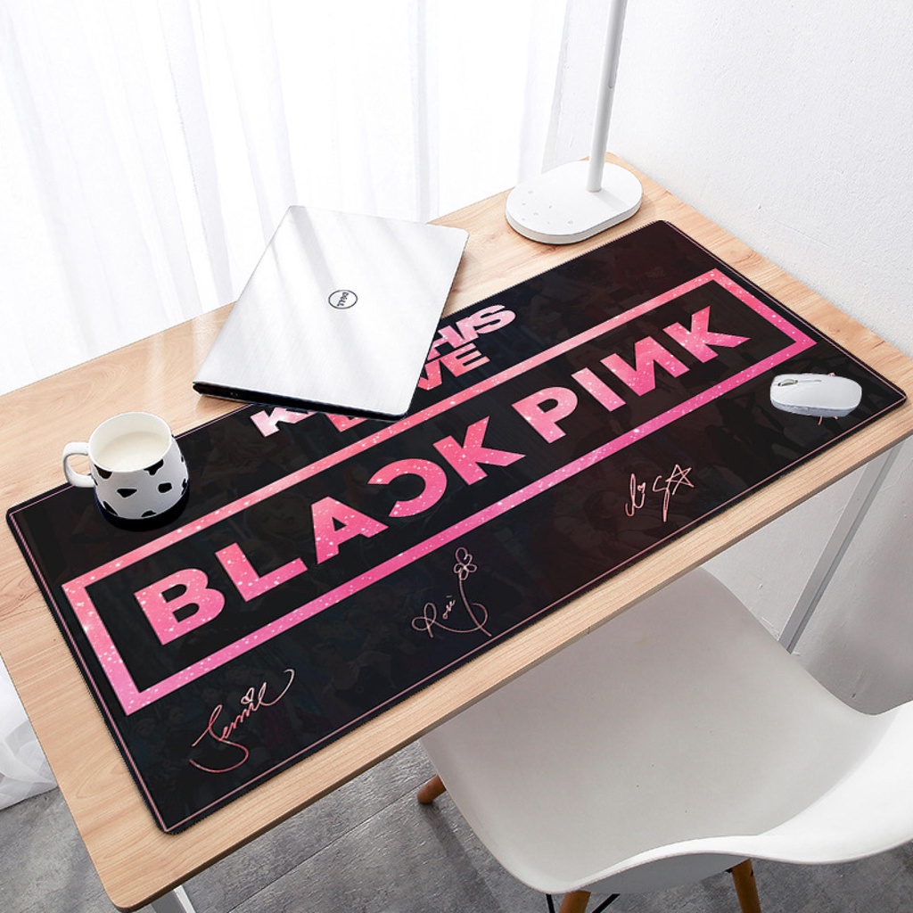 BlackPink Chuột Độc Đáo Lớn Mat HD In Chuột Chơi Game Lớn Pad Bàn Phím 40X90X2Cm Tùy Chỉnh