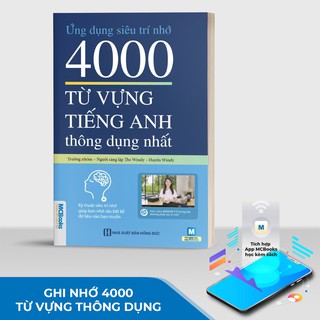 Sách - Ứng Dụng Siêu Trí Nhớ 4000 Từ Vựng Tiếng Anh Thông Dụng Nhất