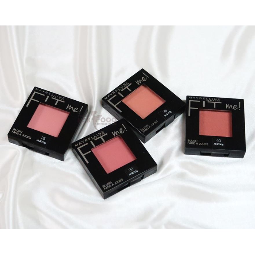 Phấn Má Hồng Mịn Lì Lên Màu Chuẩn Maybelline Fit Me Blush 45g Shopee Việt Nam 6923