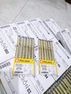 Manga Set - Sakura Micron - Bộ bút vẽ kỹ thuật nhiều lựa chọn