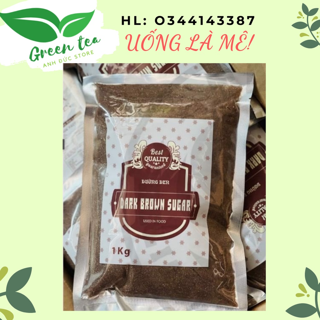 FREESHIP/ĐƯỜNG ĐEN ĐÀI LOAN TAIWAN 1Kg/UỐNG LÀ MÊ