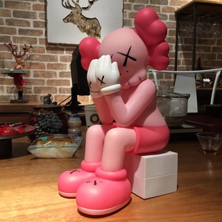 28cm KAWS Đi Qua Bạn Bè Quà Tặng Sinh Nhật Hình Pvc