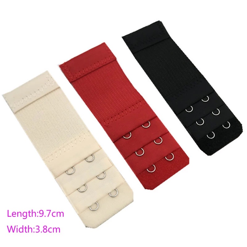 [Bộ mở rộng áo ngực co giãn có thể điều chỉnh dành cho nữ] [2 móc dây đeo mở rộng áo ngực co giãn]