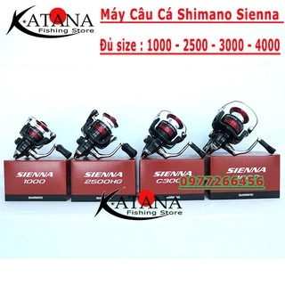 máy câu cá shimano Sienna 500 1000 2000 2500 3000