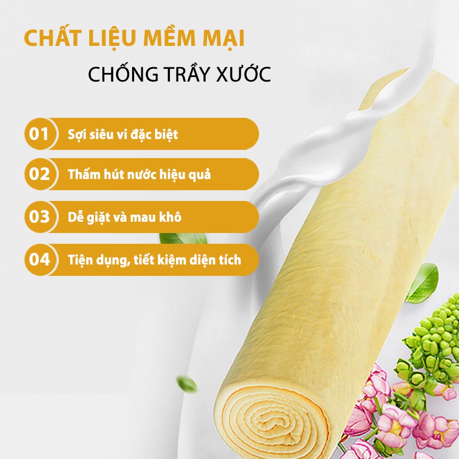 Khăn Lau Đa Năng CIND Kanebo Màu Vàng (64*43*0.2cm)