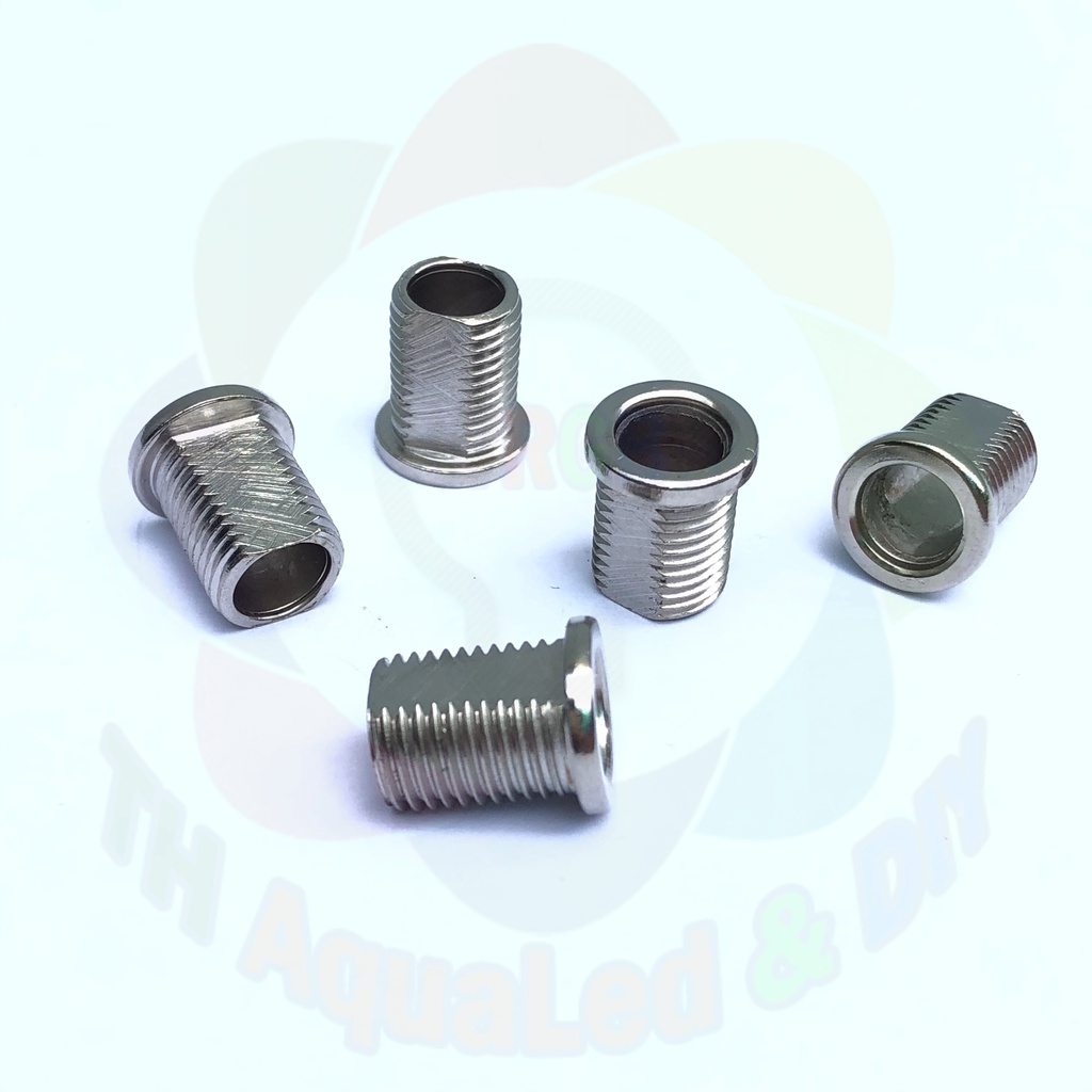 Ty rỗng ren ngoài chặn đầu Ốc M10x1 Niken cao cấp chống rỉ sét sử dùng ...