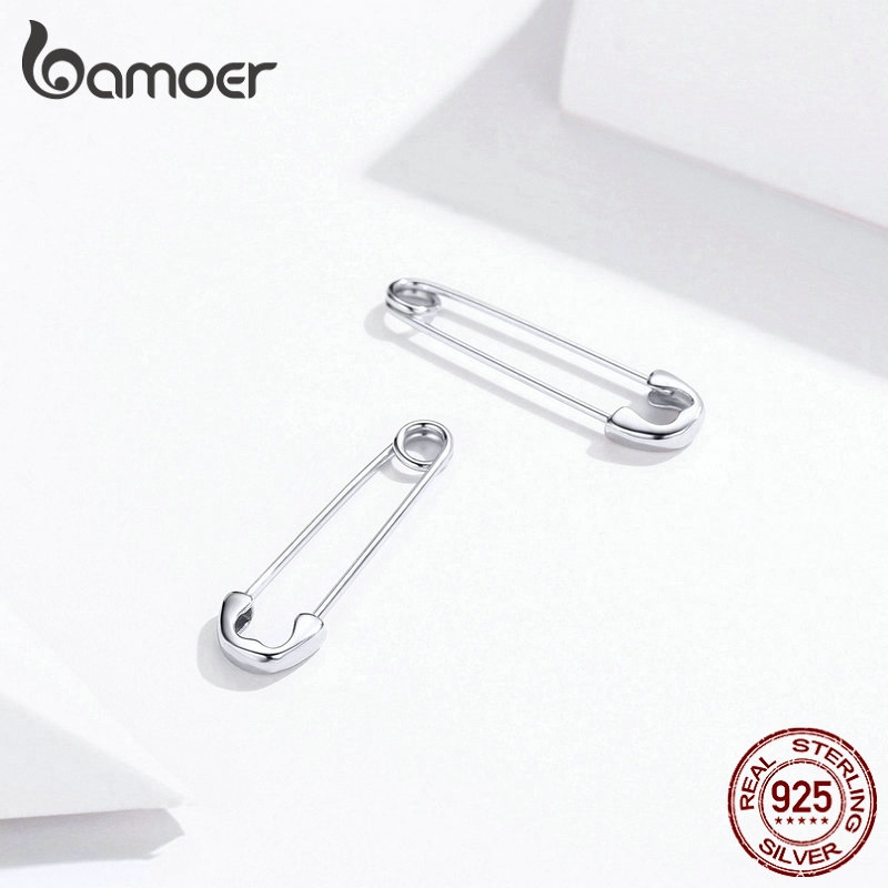 Bamoer Bông Tai bạc 925 Thời Trang