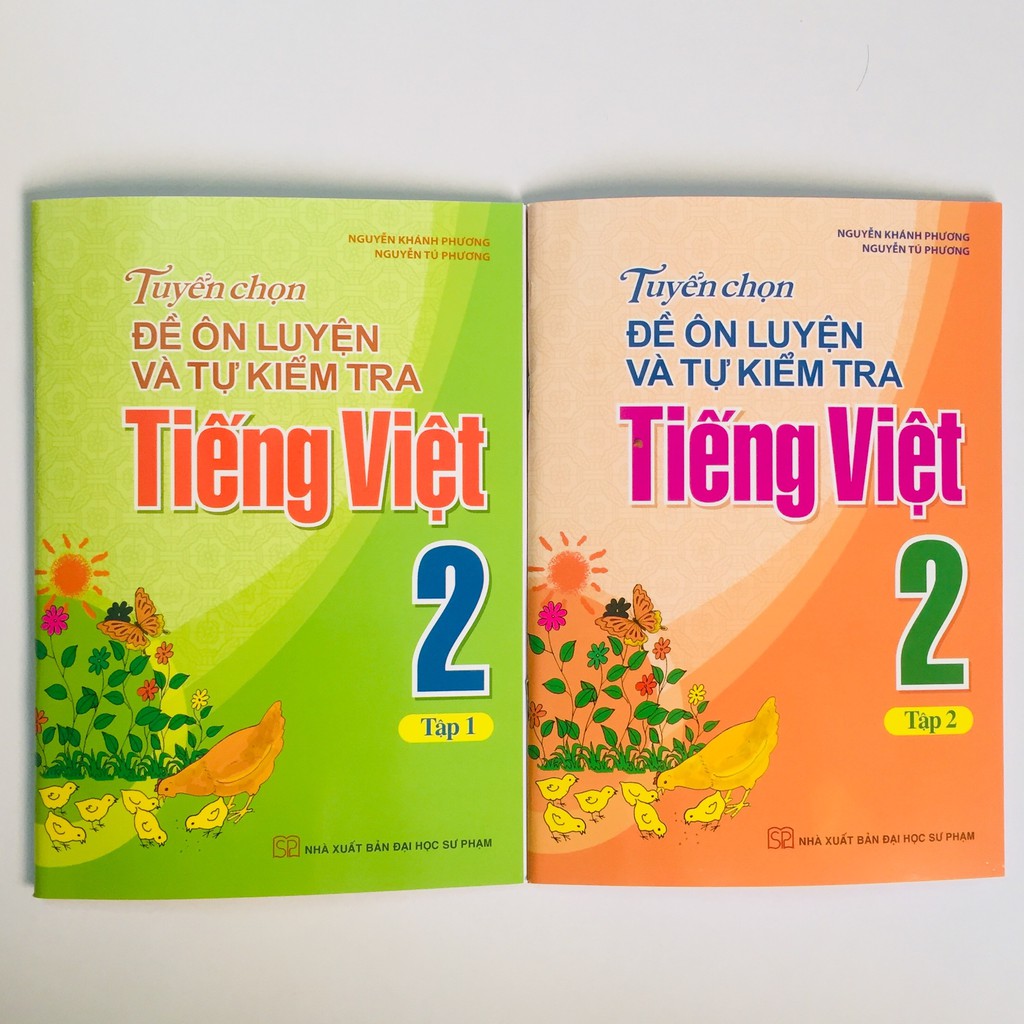 Sách - Tuyển Chọn Đề Ôn Luyện Và Tự Kiểm Tra Tiếng Việt 2 - Trọn bộ
