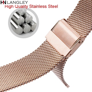Dây Đồng Hồ Bằng Thép Không Gỉ 12-24mm 0.6 14/16/18/20/22/24mm