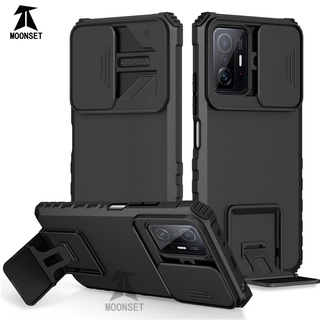 Ốp Điện Thoại Siêu Mỏng Chống Sốc Có Thanh Trượt Bảo Vệ Camera Cho Xiaomi 11T / 11T Pro / 11 Lite 5G NE / Redmi Note 10 Pro / 8 Pro