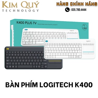 Bàn phím tích hợp TouchPad Logitech K400 Plus - HÀNG CHÍNH HÃNG - BH 12 THÁNG