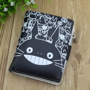 Ví da PU dáng ngắn in hình Totoro đáng yêu