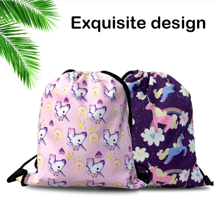 GC2 Tokyo Revengers Polyester Dây Rút Túi Ba Lô Tiện Lợi Dung Tích Lớn Túi Mua Sắm Manjiro Ken Ryuguji Mi