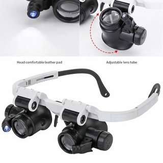 [Giao hàng từ Việt Nam] Kính lúp NETDWELL Kính lúp thiết thực Kính hiển vi trang sức Loupe gắn trên đầu