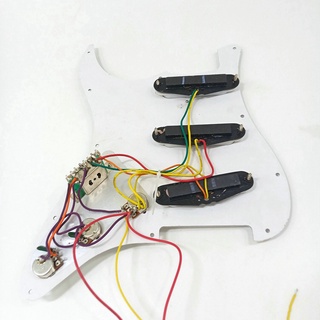 Bộ Pickup Một Cuộn 11 Lỗ 3Ply Cho Đàn Guitar Điện ST SQ