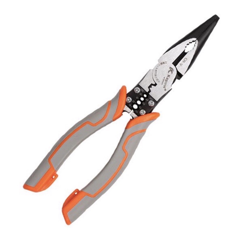 Bộ 3 Kìm điện - cắt - nhọn đa năng công nghiệp Nhật Kapusi JAPAN thép CR-V cao cấp