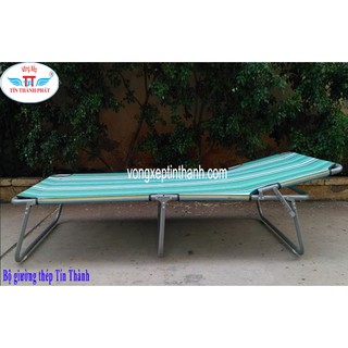 Giường xếp thép Tín Thành Phát, Chắc chắn, gấp gọn, tiện lợi, chịu lực tốt, phù hợp mọi không gian