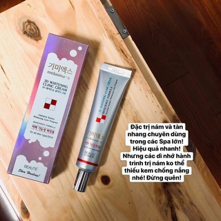 Kem Hỗ Trợ Giảm Thâm Nám Và Tàn Nhang Melasma-X 3D Whitening Clinic Cream
