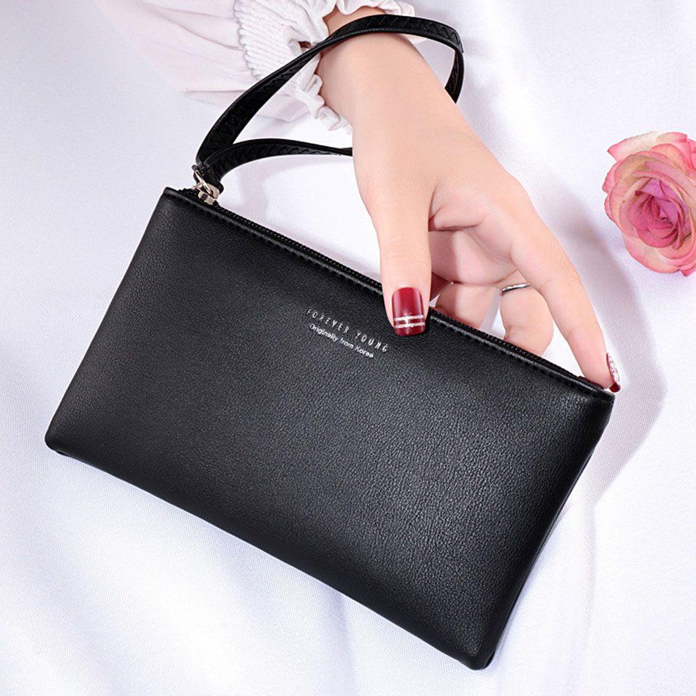 Ví HOBBYIN Túi đựng tiền thời trang Túi da PU