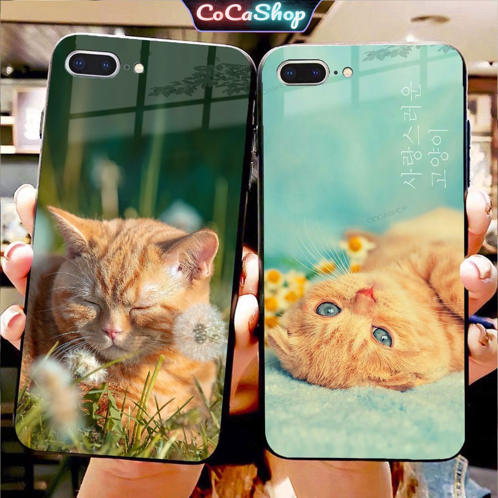 Ốp Lưng iPhone Mèo Vàng Xinh Xắn 5/5s/6/6s/6plus/6splus/7/8/7plus/8plus/x/xs/xs max/11/11pro max/12/12pro max
