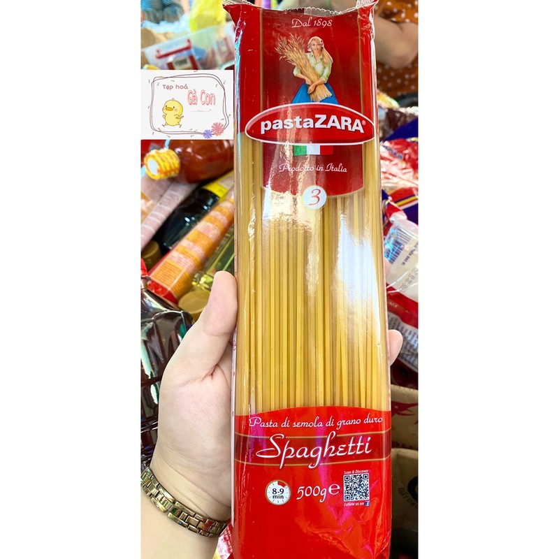 Mì Ý Pasta ZARA Spaghetti số 3 Shopee Việt Nam