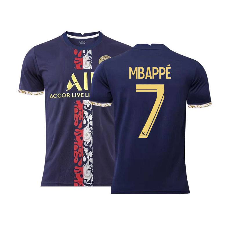 Sy3 2022-2023 Sân nhà Germain Áo bóng đá Messi Neymar Mbappe Ramos Áo bóng đá Jersey YS3